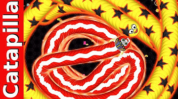 Wormate.io Amazing Tiny Worm Pro Skill Hunting Biggest Worms Wormateio Epic Gameplay