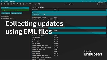 ChartCo OneOcean - Collecting updates using EML files