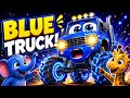 Blue Monster Truck Song 🚛 Colors for Kids 