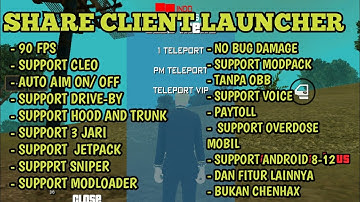 Share client launcher Support Cleo,Drive-By? | GTA SAMP ANDROID ROLEPLAY