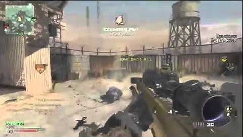 Call Of Duty:Modern Warfare 3 Extreme Accuracy (9 man Kill)