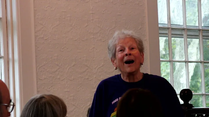 Lucille Field Goodman sings Somewhere Over the Rai...