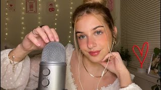 ASMR Tingliest Textured Tapping and Scratching 🌙 Rambled Whispering