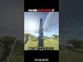 Water Elevator That Actually Works #minecraft #shorts #tutorial