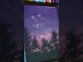Paint a Stunning Night Sky in Just 10 Minutes #colormixingmagic #acrylic #kidsartwork