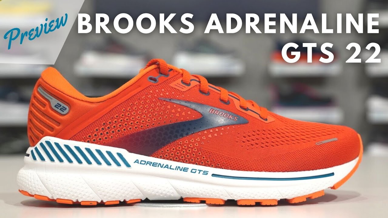 Brooks Adrenaline GTS 22 - Tenis de correr con soporte para hombre