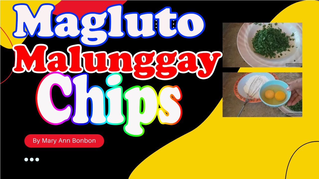 HOW TO COOK YUMMY CRISPY MALUNGGAY CHIPS | PANLASANG PINOY RECIPE - YouTube