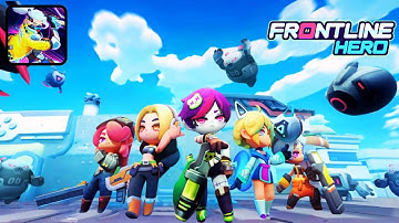 Frontline Hero: Epic war games - Global Launch | Gameplay | Walkthrough | Tutorial (Android)