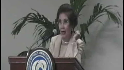 Speech of Hon. Angelina Sandoval-Gutierr...
