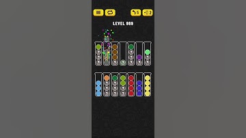 Ball Sort - Color Puzzle Game - Level 869 - Walkthrough SOLVED by RobotPlayer AI!!!