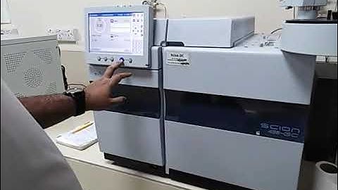 Operation of Scion-456 GC instrument...