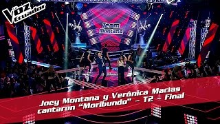 Joey Montana y Verónica Macías cantaron "Moribundo" - Final - T2 - La Voz Ecuador