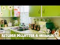 Kitchen declutter  organizing vlog