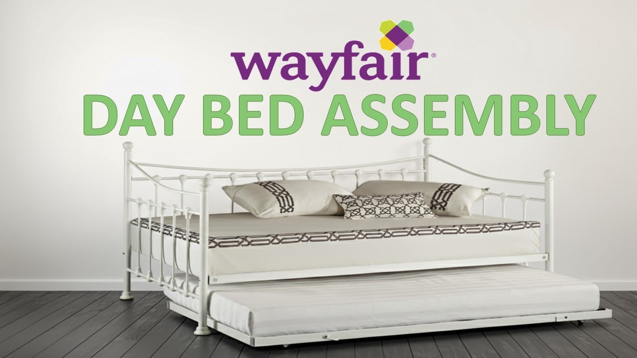 WAYFAIR DAY BED ASSEMBLY INSTRUCTIONS