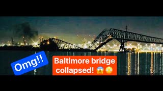 Baltimore Bridge Collapse!  😱 by Filipina Wife - Abroad 139 views 3 weeks ago 1 minute, 55 seconds