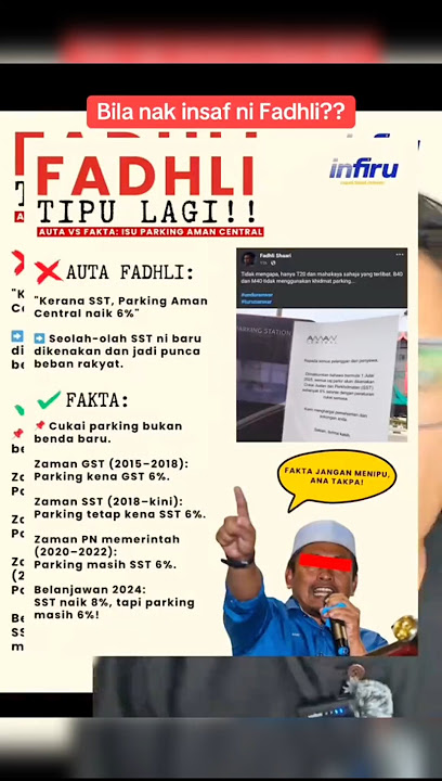 Fadhli Shaari Terlupa Semasa PAS Memerintah Juga Ada Cukai #politikmalaysia
