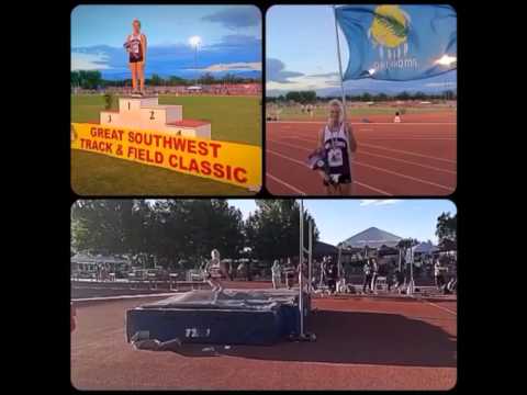 Haley Mouser - Pawhuska High School - Class of 2016 - 2015 Great Southwest Classic - High Jump 5'8"