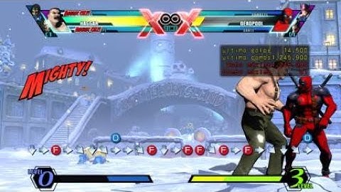 UMvC3 Haggar/Nemesis/Tasky team combo