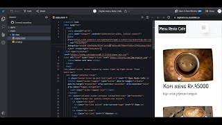 cara install dan menggunakan resto cafe digitalmenu gratis free download sourcecode