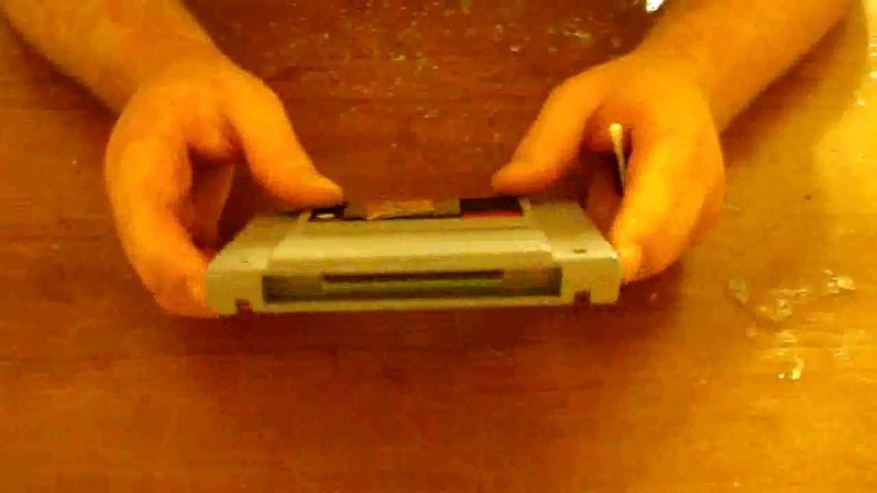 How To Clean Snes Cartridge  