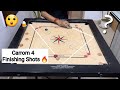 Carrom 4 finishing shots  carromtrickshots akscarrom