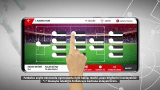 Petrol Ofisi Sosyal Lig (Fantezi Futbol) - Kadro Nasıl Kurulur screenshot 3