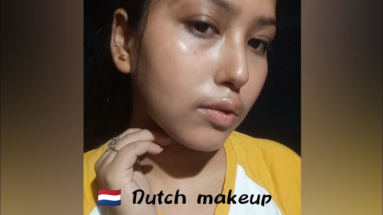 🇳🇱 Dutch makeup look within 2 minutes YouTube