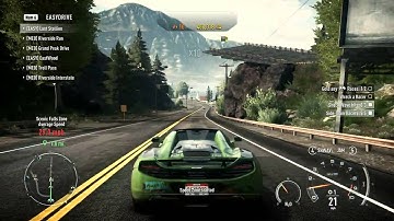 NFS RIVALS - Mclaren MP4 Fully Upgraded Gameplay Completing Speedlist