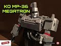 REVIEW OF KO Transformers Masterpiece MP 36 MEGATRON