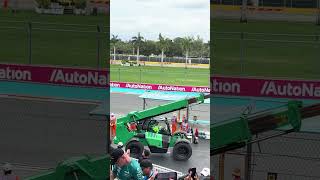 Formation lap at Miami f1. #f1 #formula1 #miami #iracing