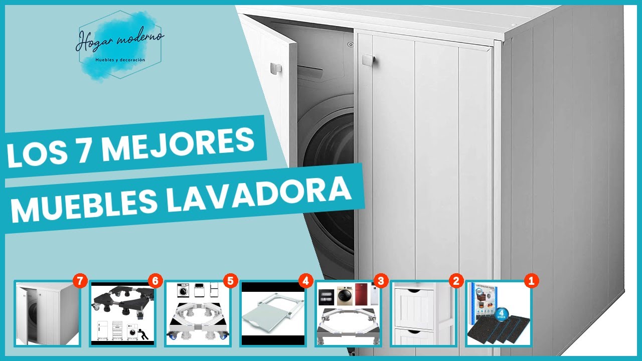 Mueble Cubre Lavadora XXL con persiana, para Todas Las lavadoras y  secadoras del Mercado. : : Grandes electrodomésticos