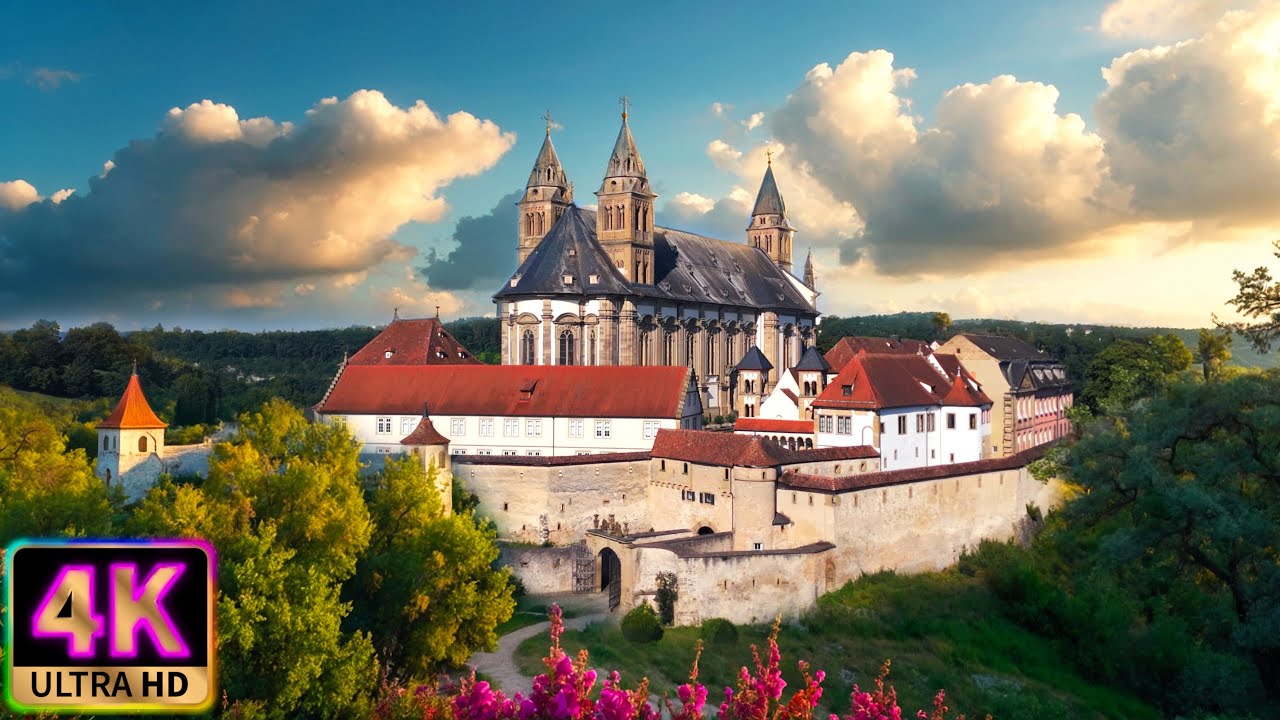 Schwäbisch Hall - 4k German Old Towns - Walking Tour - Deutsche Sehenswürdigkeiten