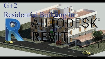 g+2 residential building in revit architect part 1