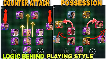 Counter Attack vs Possession Game • which is Best Playing Style?