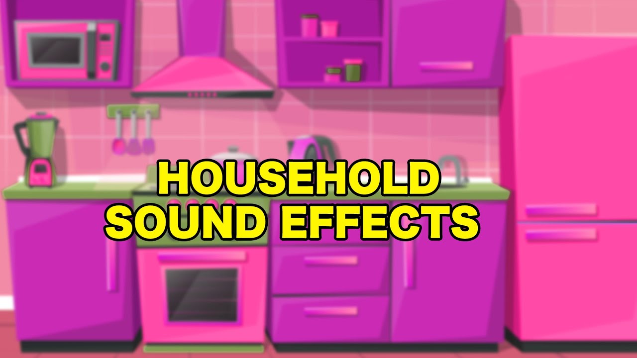 Everyday Household Sound Effects in High Quality SFX Pack Most