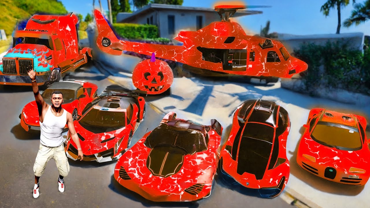 Franklin Touch Turns ANYTHING BECOME DIAMOND In GTA 5