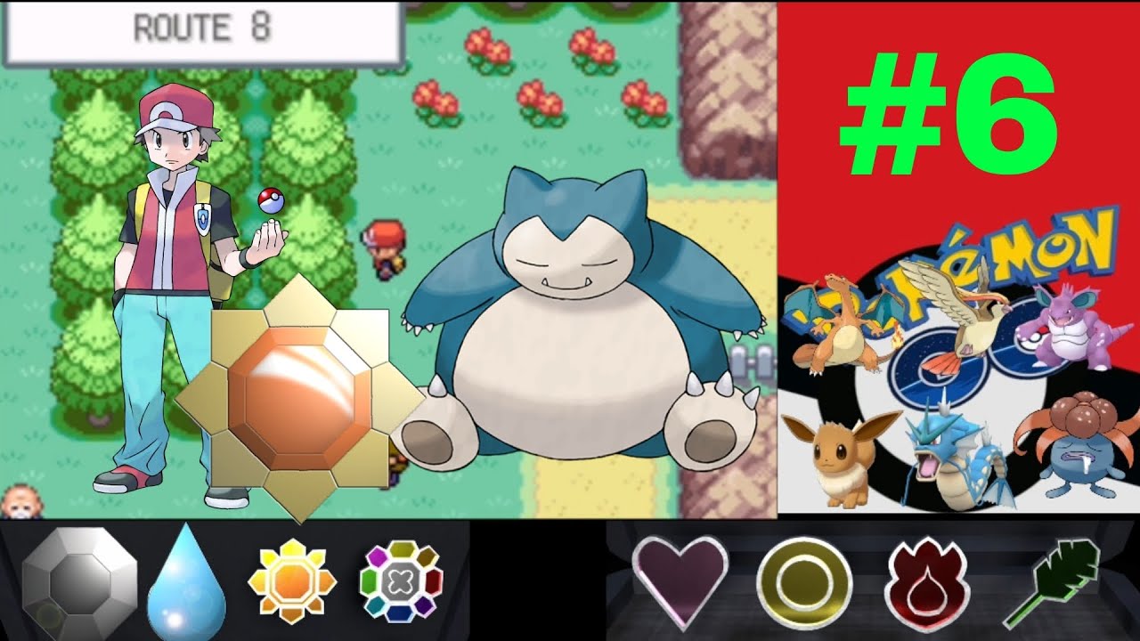 Pokemon FireRed Fast Series 6 Đánh bại leader gym electric và thu