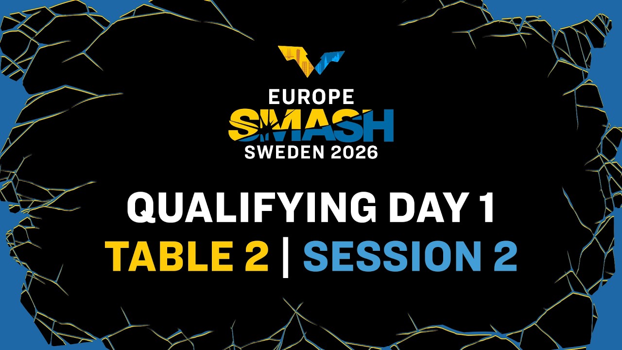 LIVE! | T2 | Qualifying Day 1 | Europe Smash - Sweden 2026 | Session 2