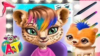 🌟Niños Juegan a Vestir y Maquillar a los Animales Estrellas del Rock -Hair Salon Videos Infantiles screenshot 1