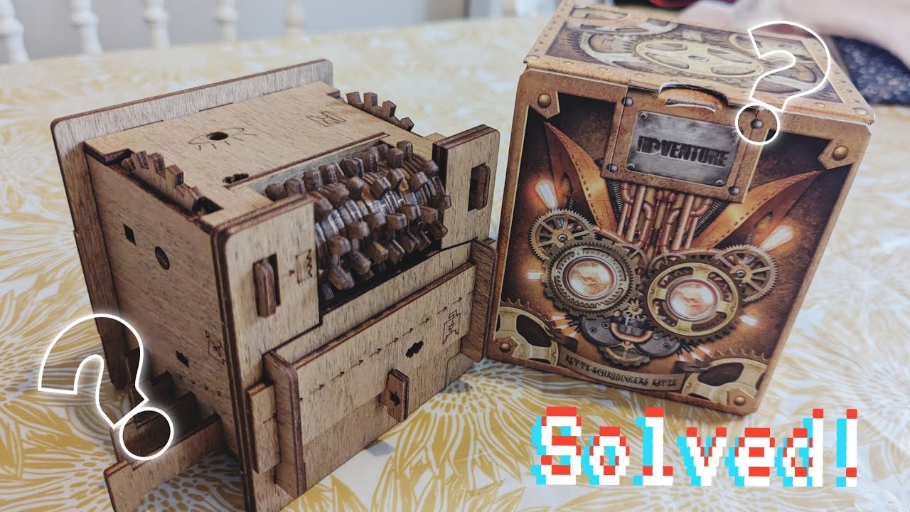 SOLVED! Schrodingers Cat Cluebox! - YouTube