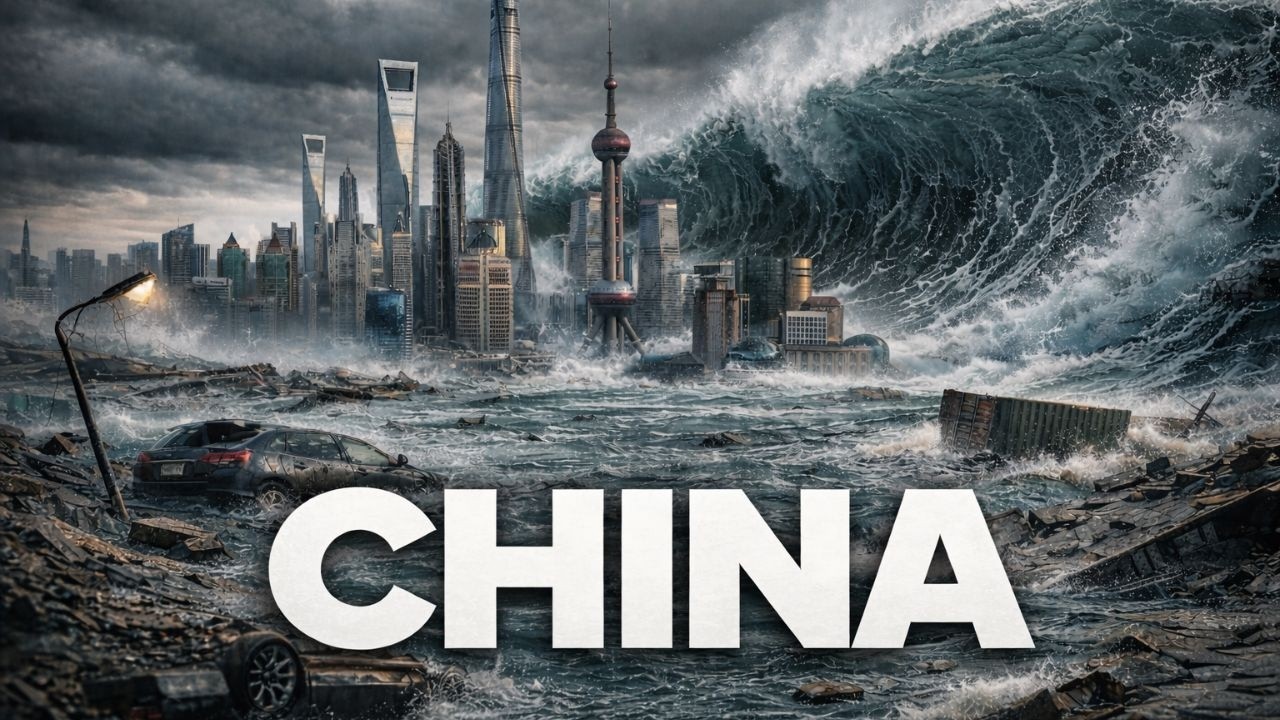 MEGA TSUNAMI STRIKES CHINA — Skyscrapers Swallowed in Minutes | (AI) | Cinematic Short Film