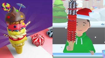 ICE CREAM RUN ALL LEVELS GAMEPLAY ANDROID,IOS (LEVELS 11-13)