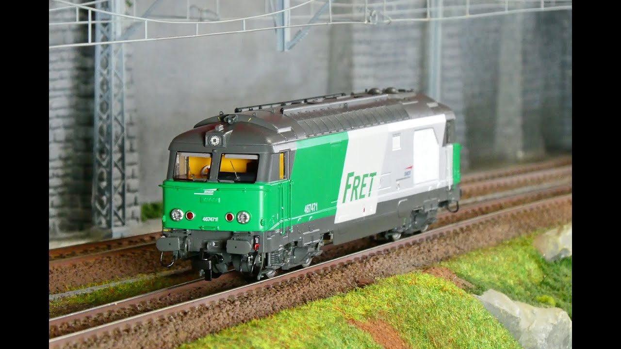 Locomotive Diesel BB 63010 Ree Modèles - Échelle HO, Livrée Verte 301, époque IV, Neuve