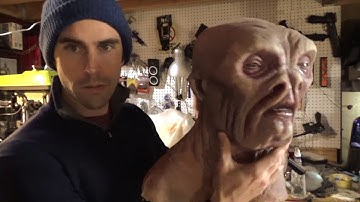 I Painted the Latex Mask. Quick looksee.