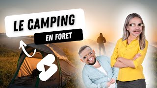 LE CAMPING EN FORET #atelierdupixel #humour #blague #drole #mdr #lol #shorts #shortswithzita
