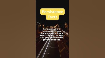 "Unlocking Success: The Power of Persistence and Endurance"