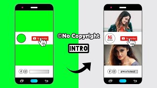 (No Copyright) Subscribe Intro | Green Screen Intro | Chroma key | Nice Techno