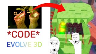 (CODE)Pitcher plant moments in Evolve 3d