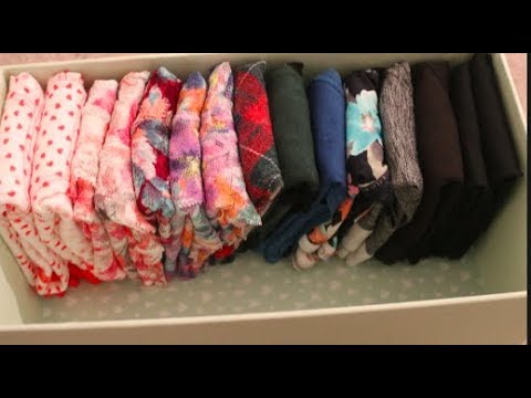 How to fold your underwears? #fold #folding #foldingclothes #fyp #capc, how to fold sock