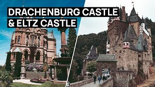 German Castle tour. Visiting Drachenburg Castle and Eltz Castle